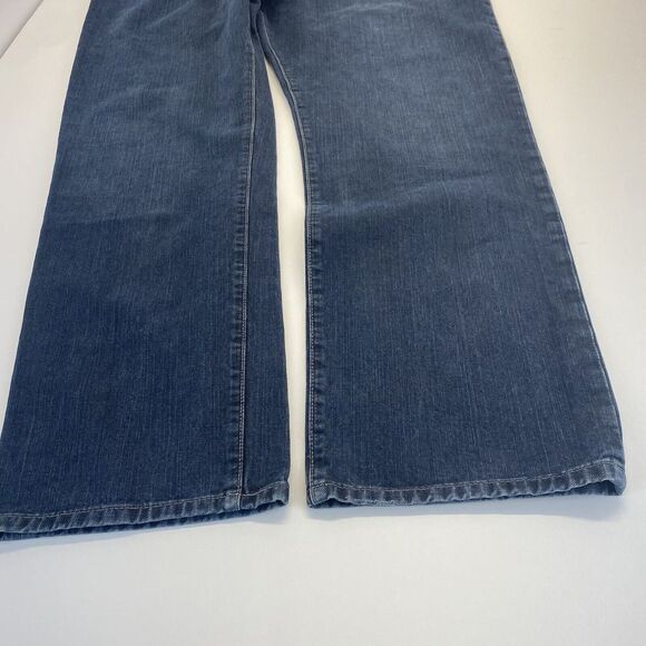 Eddie Bauer Men’s T44X34 Denim Jeans Blue Relaxed Fit Medium Wash 100% Cotton - Picture 13 of 16
